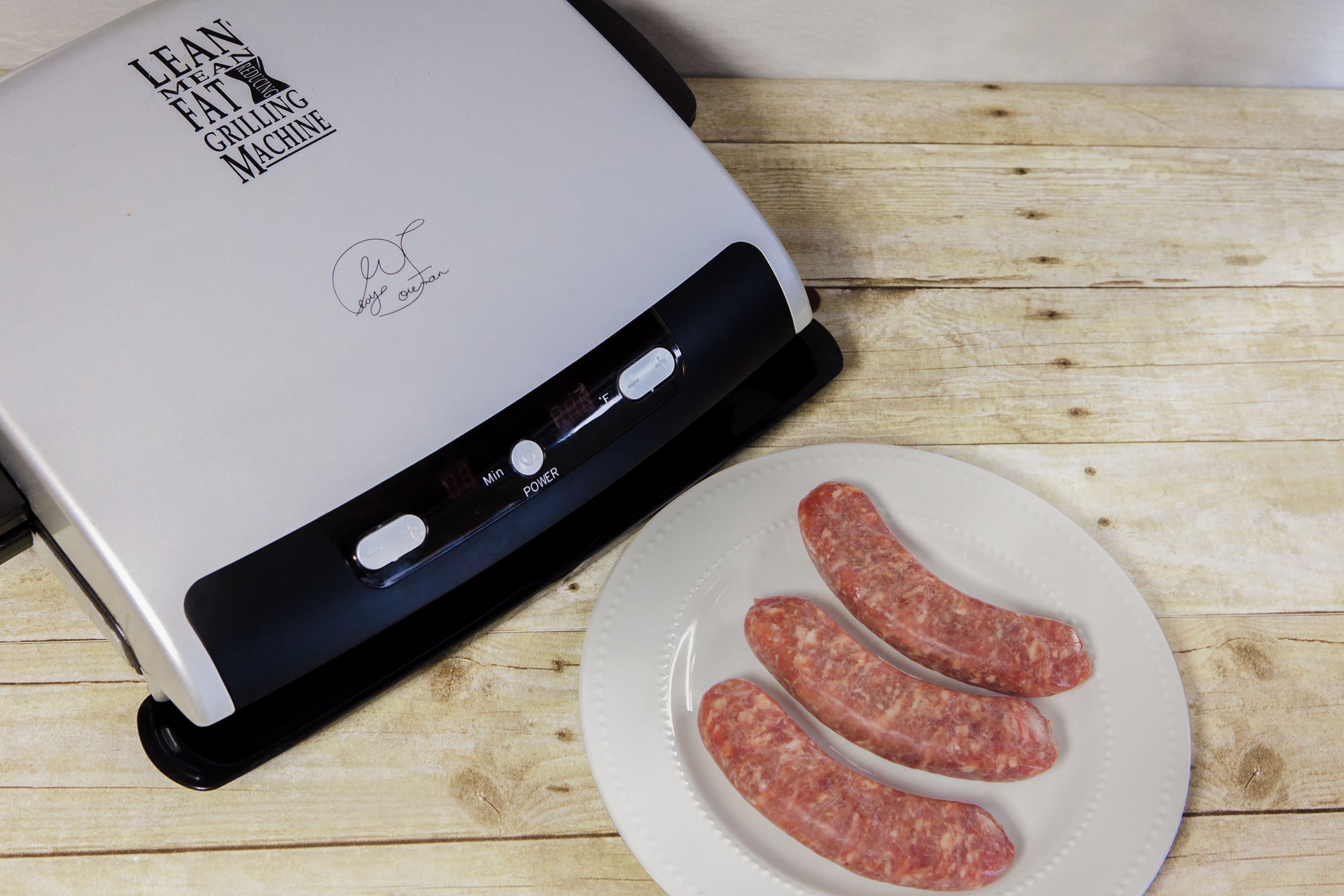 George Foreman Grill Cooking Times Bratwurst Sausage